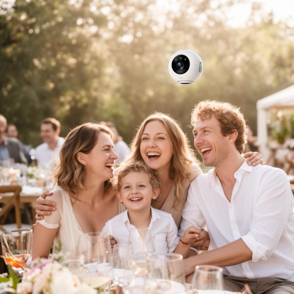 Parents capturing the memories they're usually missing.